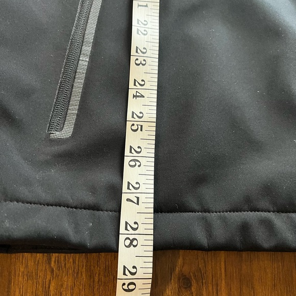 Affolder Implement Sales jacket men’s large black full zip farmer rain NWOT - Picture 11 of 14